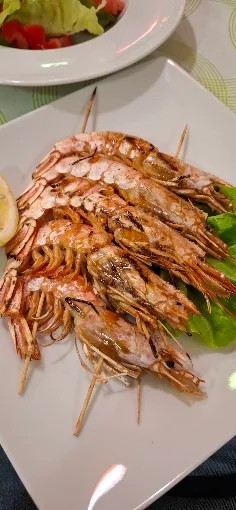 Gamberoni alla griglia